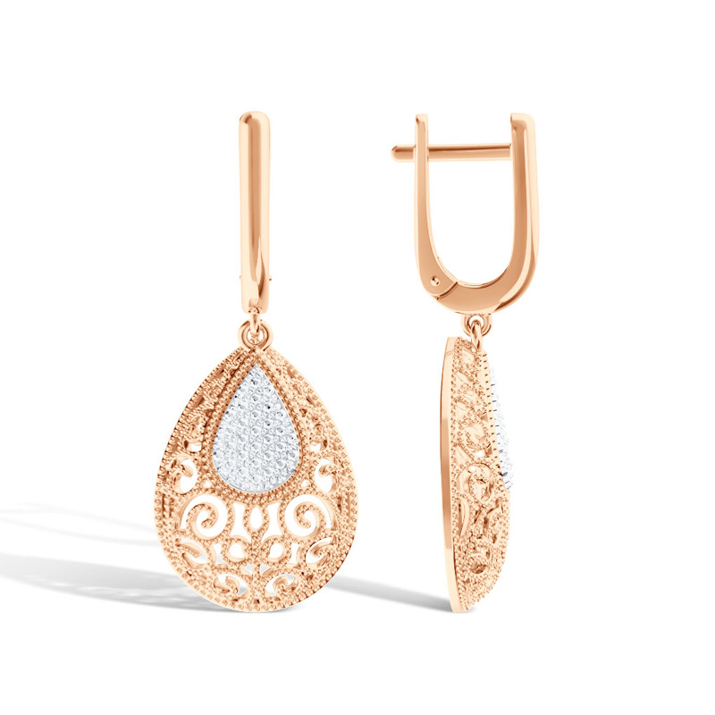 Серебряные серьги