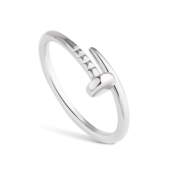 Серебряное кольцо «Гвоздь»