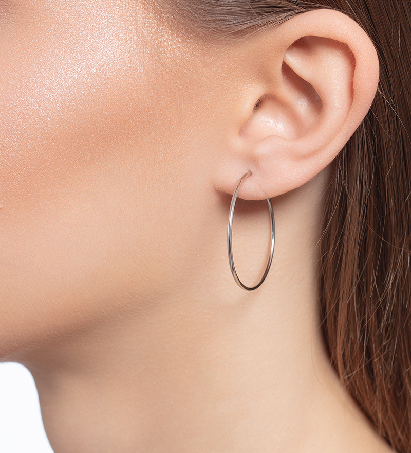 Серебряные серьги