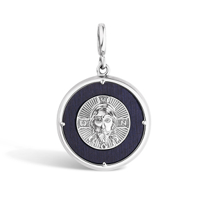 Серебряная подвеска с грабом