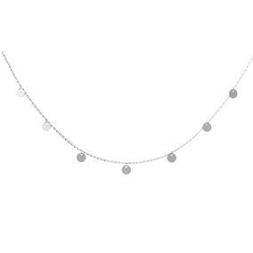 Серебряное колье