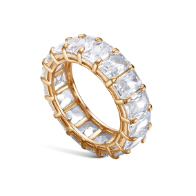 Серебряное кольцо «Калеа» с фианитами