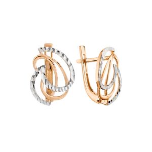 Золотые серьги