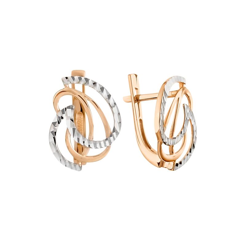 Золотые серьги