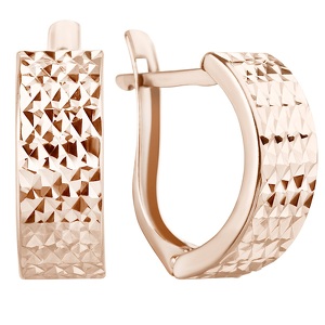 Золотые серьги