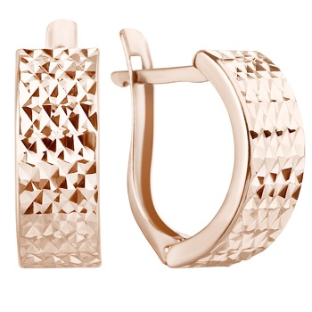 Золотые серьги