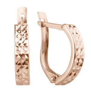 Золотые серьги