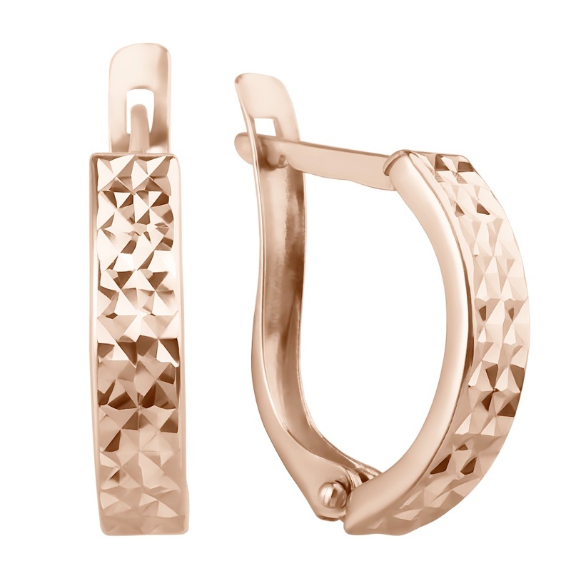 Золотые серьги