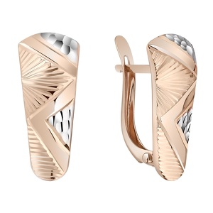 Золотые серьги