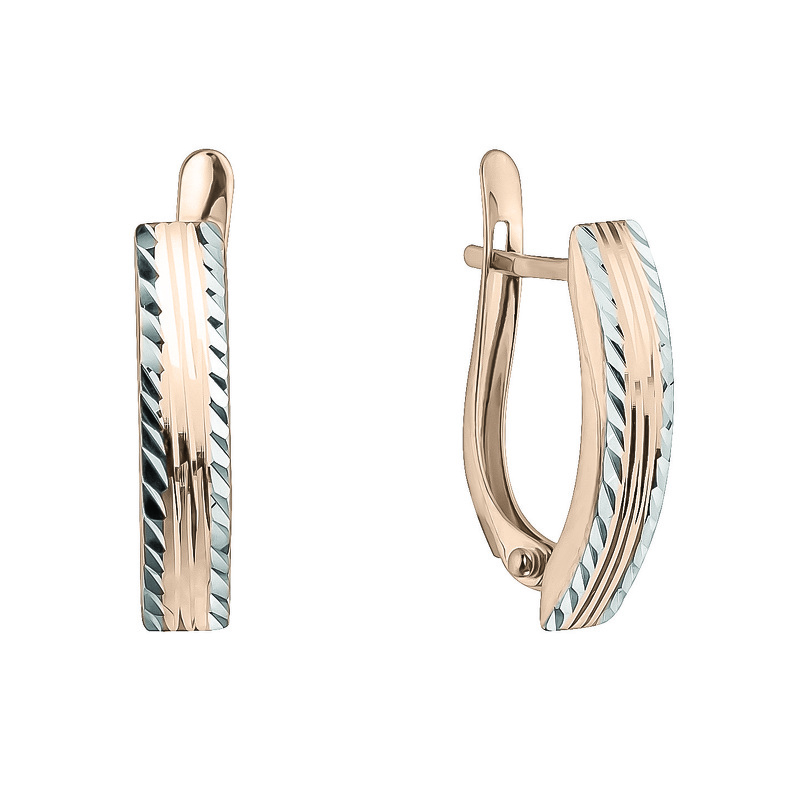 Золотые серьги