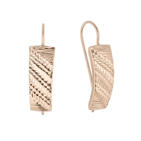 Золотые серьги