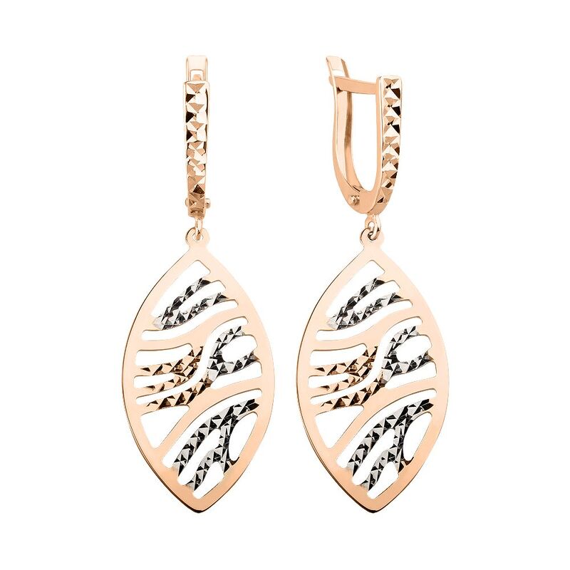 Золотые серьги