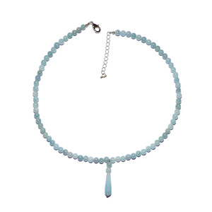 Аквамарин 110 бусы аквамарин капля-бриолет грань 2