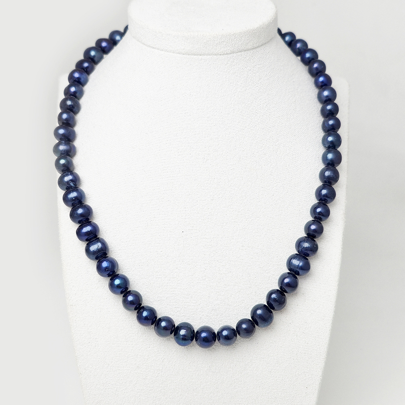 Бусы из ювелирного сплава