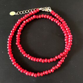 Бусы из ювелирного сплава