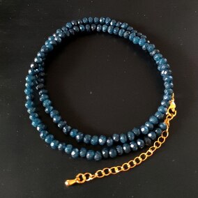 Бусы из ювелирного сплава