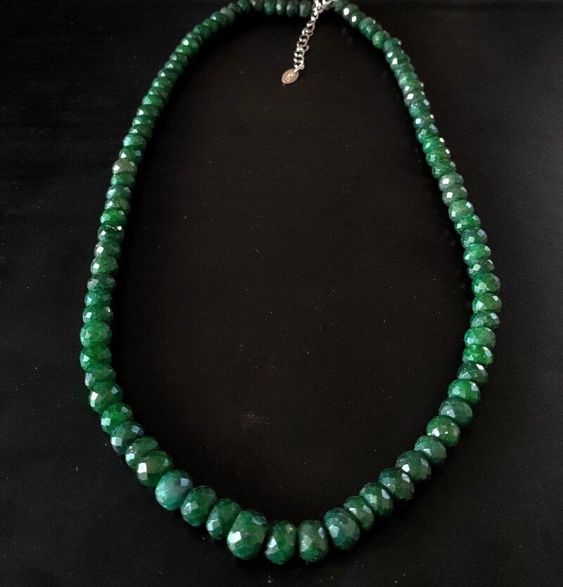 Бусы из ювелирного сплава