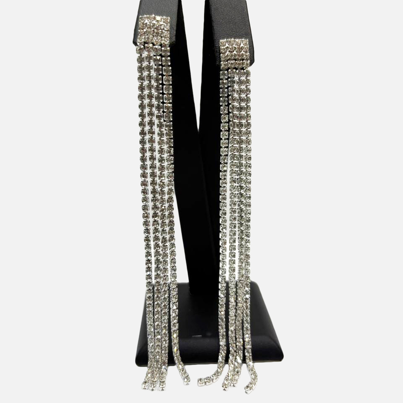 Серьги из ювелирного сплава