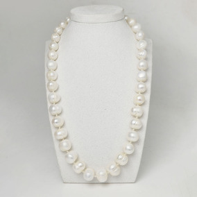 Жемчуг 326 бусы жемчуг белый 14-12мм Индонезия кул