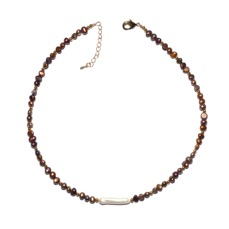 Жемчуг 613 бусы жемчуг бамбук роз.20-27-7мм, Абало