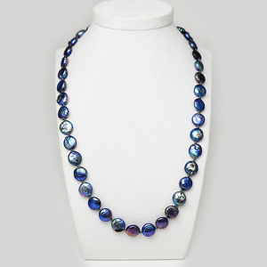 Жемчуг 616 бусы жемчуг Акойя монетка 10мм Япония к