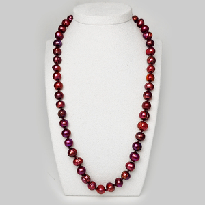 Жемчуг 617 бусы жемчуг Абалон красный шар 9-10мм А