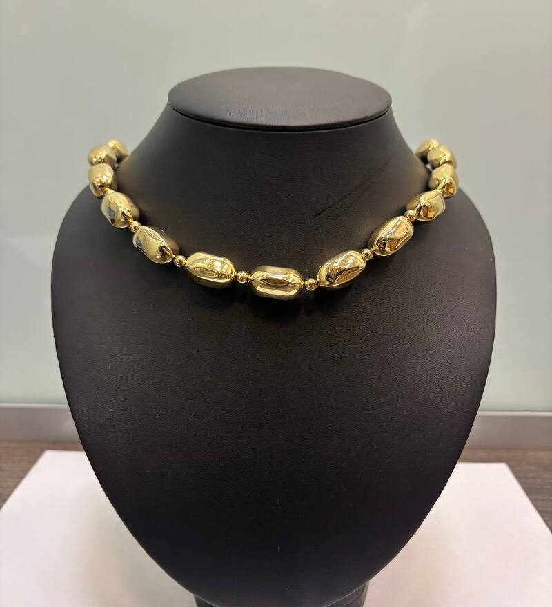 Колье из ювелирного сплава