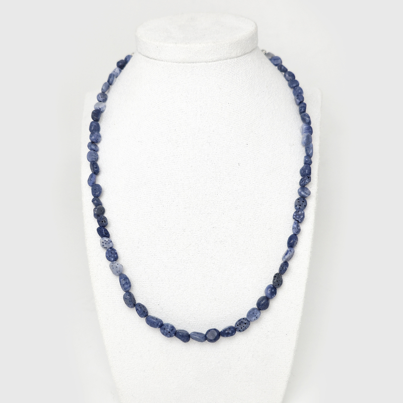 Коралл 291 Акори бусы овал мятый 6х4мм Филиппины