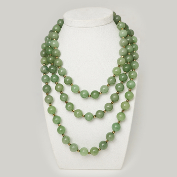 Нефрит 295 бусы шар 10мм прир.Памир, пирит шар гр