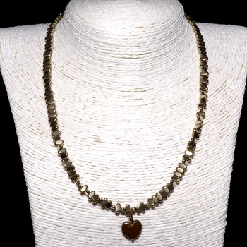 Пирит 158 бусы овал 6х3мм Испания обл., жемчуг Аб