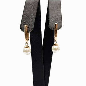 Серьги из ювелирного сплава