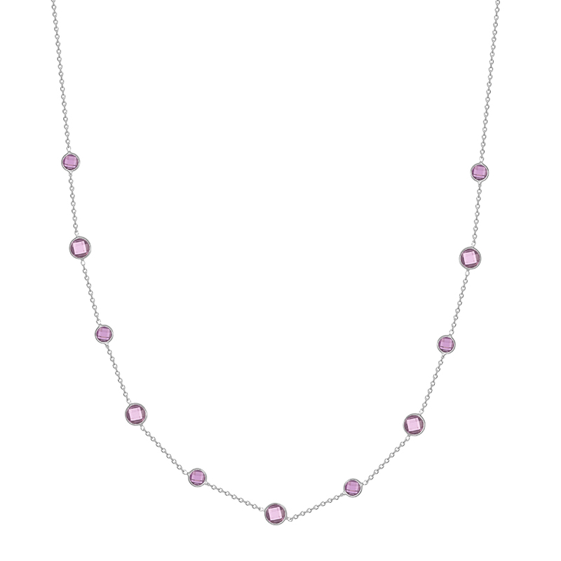 Серебряное колье