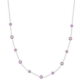 Серебряное колье