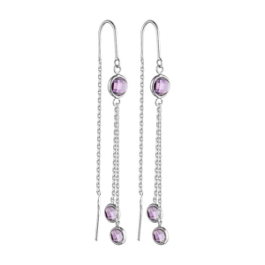 Серебряные серьги