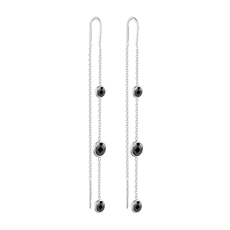 Серебряные серьги