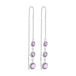 Серебряные серьги