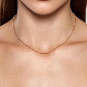 Серебряная цепь «Снейк» с алмазной огранкой