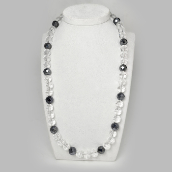 Терагерц 017 бусы шар грань10мм выр.Япония, горный