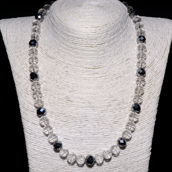 Терагерц 017 бусы шар грань10мм выр.Япония, горный