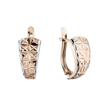 Золотые серьги